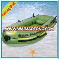 GS Approved PVC aluminum paddles 3 person inflatable boat 240x137cm fishing boat