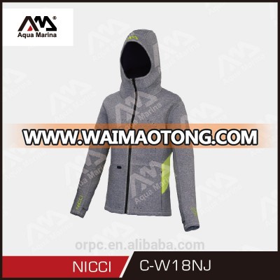 NEW STYLE! Women's Neoprene Jacket long sleeves neoprene hoodie