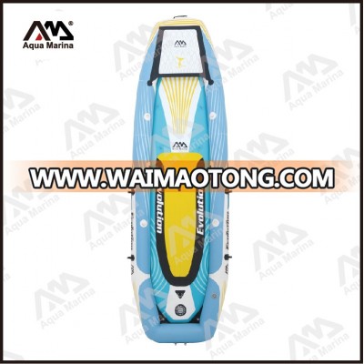 Evolution Inflatable professional 2-in-1 ISUP and Kayak with Drop stitch PVC