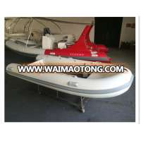 Liya rib boat luxury 4m inflatable fishing river boat