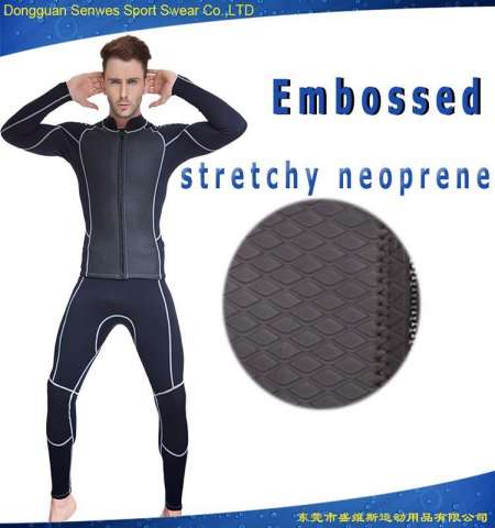 Neoprene Front Zipper Scuba Surfing Wetsuit for Men